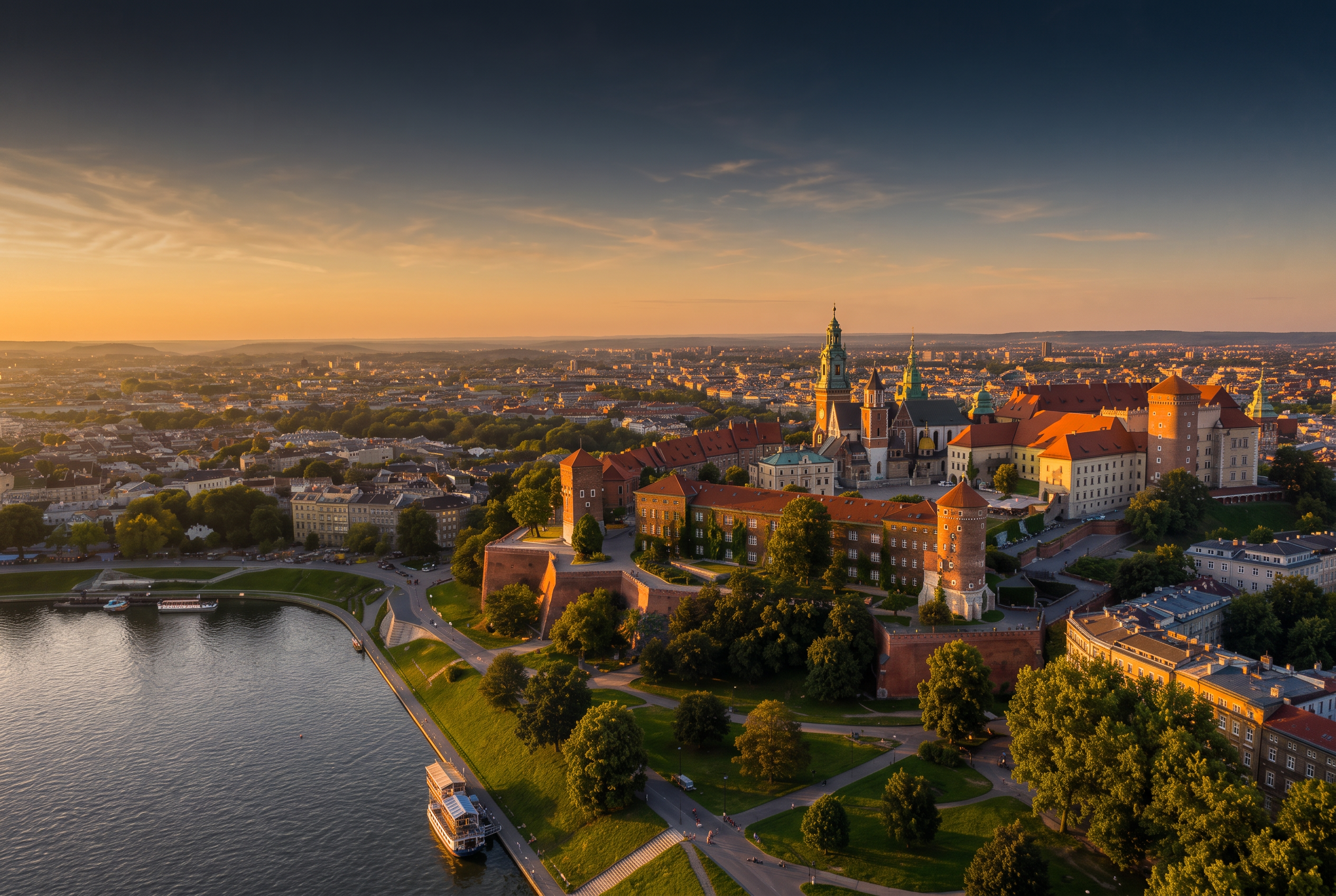 Panorama Krakowa